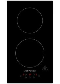Induktionskochfeld respekta Domino Schwarz
