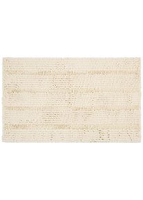 Badematte Uwe in Wei&szlig; ca. 60x100cm