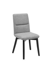 Stuhl Canon in Grau Webstoff