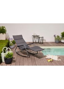 siena GARDEN Sienna Garden Relaxliege ca.57x81x143cm Schwarz