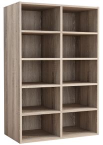 Schuhregal HINSOL Sonoma Eiche ca. 55x84x30 cm