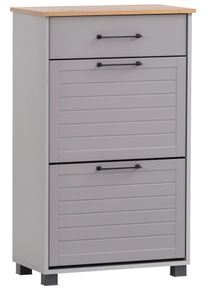 Schuhschrank Jelda ca.62x102x34,1cm Platinfarben