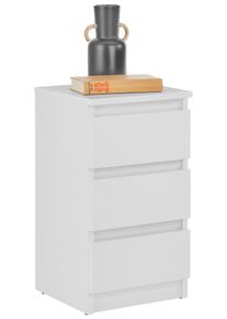 Nachtk&auml;stchen in Wei&szlig;