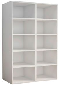 Schuhregal HINSOL Wei&szlig; ca. 55x84x30 cm