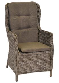 Gartensessel Toskana ca. 60x107x56cm Akazie/Kunststoff