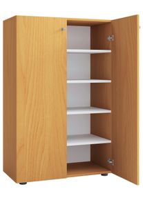 Schuhschrank Lona XL Buchefarben ca.70x110x39cm