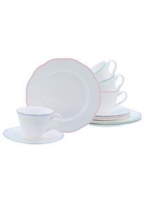 Creatable Kaffeeservice Florine Multicolor, 12-teilig