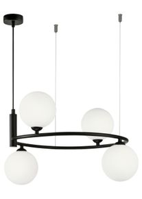 Maytoni Pendelleuchte Ring Schwarz max. 25 Watt