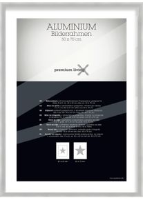 Bilderrahmen Aluminium ca. 50x70cm