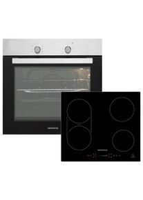 respekta Backofenset ASET1206600l ca. 59,5/55,5/56,5cm Edelstahl