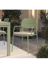 Gartenstuhl Verde Hellgr&uuml;n/Salbeigr&uuml;n Aluminium