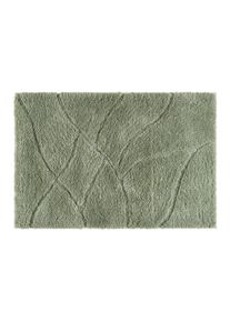 Badematte Leave Hellgr&uuml;n ca. 60x90cm