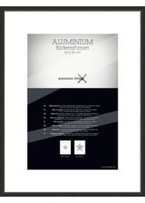 Bilderrahmen aus Polystyrol Aluminium ca. 60x80cm