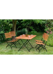 Gartenstuhl 2er Set Schlossgarten aus Eukalyptus