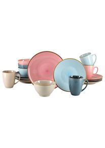 Creatable Kombiservice Cosy Day in Multicolor, 16-teilig