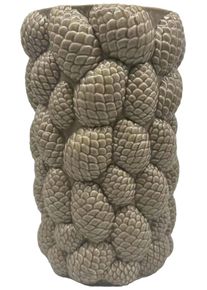 Vase Pinecone Braun