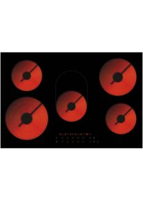 PKM Glaskeramikkochfeld EB-C5-3KBTCF Schwarz