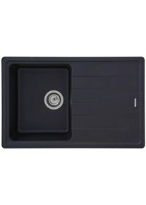 respekta SP&Uuml;LE ca. 78x18,5x50 cm Schwarz