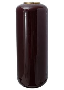 Kayoom Bodenvase Art Deco Goldfarben/Beere