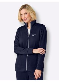 Catamaran Damen Funktionsjacke in formstabiler Interlock-Qualit&auml;t in marine ,Gr&ouml;&szlig;e 36/38, Witt, 76% Polyester, 20% Viskose, 4% Elasthan