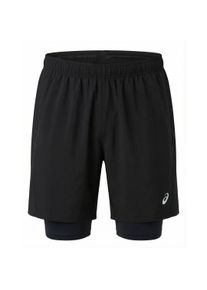 asics Herren Core 2-N-1 7In Short schwarz