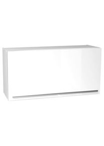 P & B K&uuml;chenoberschrank, Wei&szlig;, Wei&szlig; Hochglanz, Holzwerkstoff, 1 F&auml;cher, 100x50x34.6 cm, h&auml;ngend, K&uuml;chen, K&uuml;chenm&ouml;bel, K&uuml;chenschr&auml;nke, K&uuml;chenoberschr&auml;nke