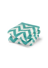 Tchibo - 2 G&auml;stehandt&uuml;cher - t&uuml;rkis