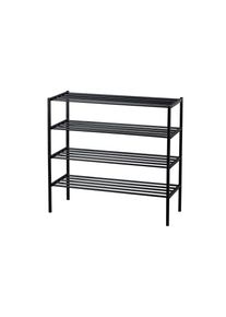 Tchibo - Woood Schuhregal &raquo;Ferro&laquo; - 85x35x80cm - schwarz - Metall