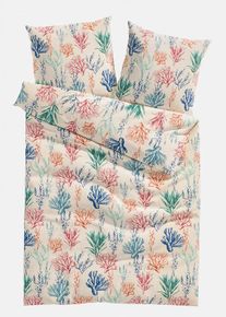 bonprix Lenjerie de pat din linou, multicolor, 1x 80/80 cm, 1x 135/200 cm