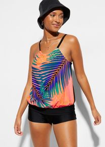 bonprix Femei Costum baie tankini (2piese), portocaliu, 46