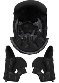LS2 FF800, lining/cheek pads , color: Black , size: XL