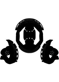 LS2 MX708, lining/cheek pads , color: Black , size: S