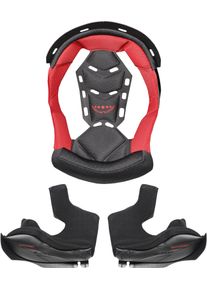 LS2 MX701, lining/cheek pads , color: Black , size: S