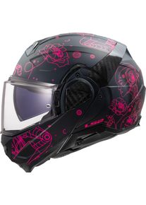 LS2 FF910 Advant II Sophia, modular helmet , color: Matt Black/Pink , size: XS