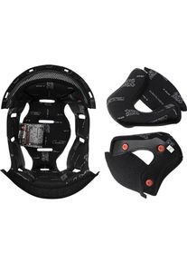 LS2 OF618, lining/cheek pads , color: Black , size: S