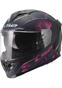 LS2 FF818 Storm III Burst, full face helmet , color: Matt Black/Pink , size: L