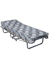 M&Ouml;BELIX M&ouml;belix , Anthrazit , Metall , 80x40x190 cm , Schlafzimmer, Betten, G&auml;stebetten, Klappbetten