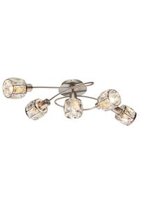 Globo , Chromfarben, Nickelfarben, Transparent , Metall, Glas , 36x21x61.4 cm , Beleuchtung, Innenleuchten, Strahler & Spots