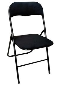 Klappsessel in Schwarz