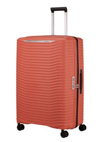 Hartschalen-Trolley Samsonite "UPSCAPE, verschiedene Gr&ouml;&szlig;en und Farben", Damen, Gr. B/H/T: 54cm x 81cm x 34cm 133 l, clay, Polypropylen, gestreift, Koffer Hartschalen-Trolley, mit Volumenerweiterung, mit Tragegriff oben und seitlich