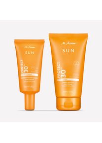 Cr&egrave;me solaire visage anti-&acirc;ge & Cr&egrave;me solaire corps SPF 30 - M. Asam SUN