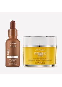 Vitamin C Cr&egrave;me Visage &Eacute;clat & Self Tanning Drops Autobronzant - M. Asam VITAMIN C