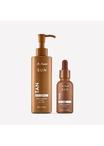 Self Tanning Drops Autobronzant Visage & Self Tanning Fluide Autobronzant Corps - M. Asam SUN
