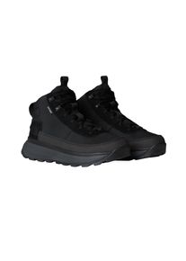 Winterstiefel The North Face "M BERGEN MID WP", Herren, Gr. 46, schwarz (tnf schwarz, anthrazit grau), Leder, Schuhe Winterstiefel, Winterschuhe, Winterboots, Snowboots, wasserdicht