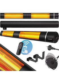 Monzana Heizstrahler MZH3000 Schwarz 3000W