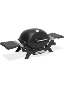 Gasgrill Weber "Q1200N", schwarz, B:105cm H:38cm T:44cm, Grills, Gasgrill, Mit Deckelthermometer und abnehmbaren Seitentischen