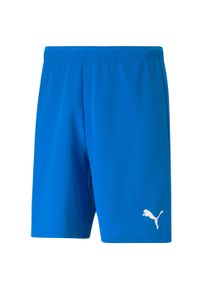 Trainingsshorts Puma "TEAMRISE SHORT", Herren, Gr. 3XL, N-Gr, electric blau lemonade, Puma wei&szlig;, Netz, Obermaterial: 100% Polyester, unifarben, regular fit normal, Hosen Trainingsshorts, atmungsaktives Material, mit DryCELL Technologie, elastischer Bund, Topseller