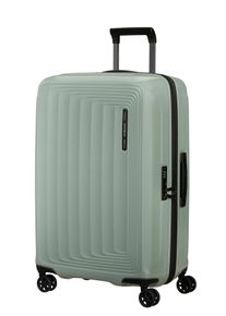 Hartschalen-Trolley Samsonite "NUON, verschiedene Gr&ouml;&szlig;en und Farben", Damen, Gr. B/H/T: 45cm x 69cm x 28cm 79 l, mineral gr&uuml;n, Polycarbonat, unifarben, Koffer Hartschalen-Trolley, mit Volumenerweiterung, mit Tragegriff oben und seitlich