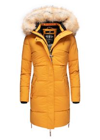 Wintermantel Navahoo "Wintermantel Halina", Damen, Gr. S, gelb, Obermaterial: 100% Polyester PES. Obermaterial: Futter: 100% Polyester PES. 100% Polyester PES., M&auml;ntel Wintermantel