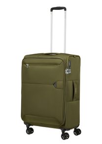 Weichgep&auml;ck-Trolley Samsonite "URBIFY, verschiedene Gr&ouml;&szlig;en", Damen, Gr. B/H/T: 43cm x 68cm x 27cm 68 l, wasabi, Recycle-Polyester, Koffer Weichgep&auml;ck-Trolley, aus Recycle-Polyester, mit Kreuzspanngurt, mit Fronttasche
